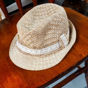 Stylish Tan Fedora Hat